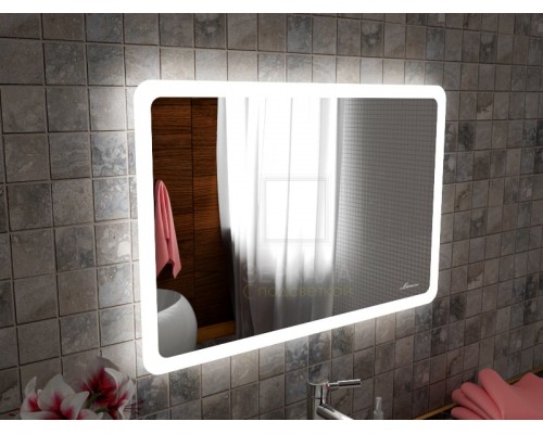 Зеркало с подсветкой для ванной комнаты Катани