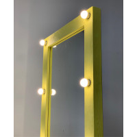 Напольное зеркало с лампочками в комнату 170*70