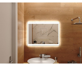 Зеркало для ванной с подсветкой Инворио 100х70 см