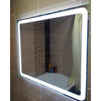 Зеркало для ванной комнаты с LED подсветкой Равенна